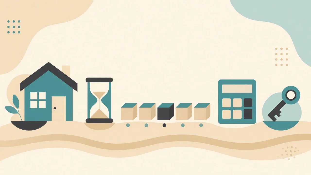 Illustration of a Tokeet budget trial path for vacation rental managers
